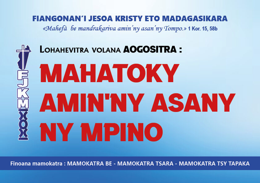 Lohahevitra  Aogositra 2026